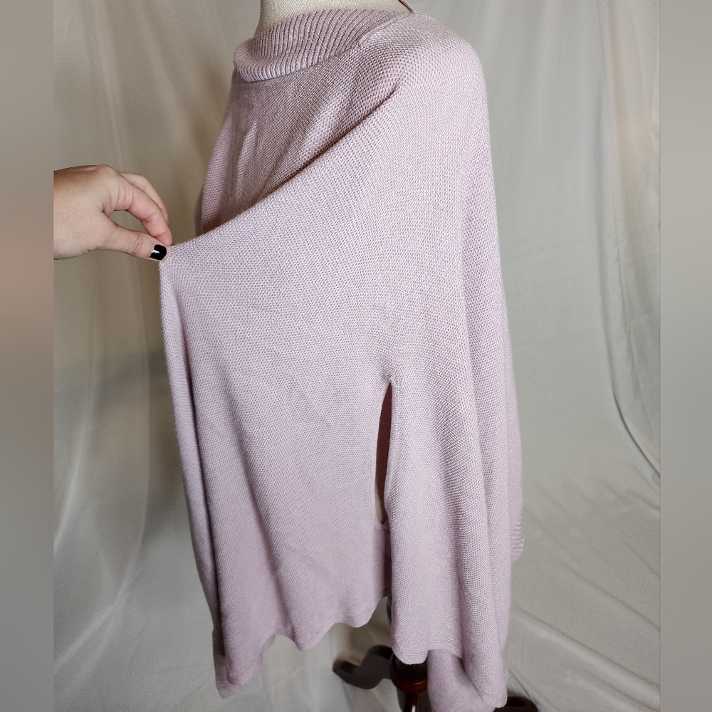Lululemon Lilac Pink Forward Flow Sweater Poncho One Size - Picture 3 of 16